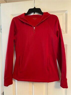 Athleta Fleece Lined 1/2 Zip Hoodie, size Small